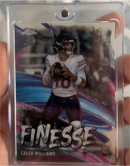 2024 Topps Chrome #F-1 Caleb Williams — front
