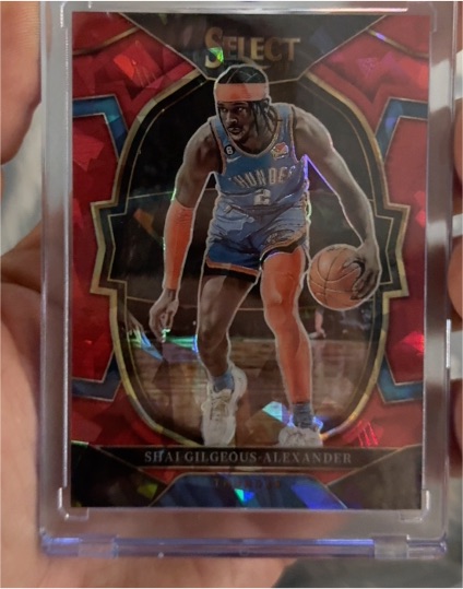 2022 Panini Select #56 Shai Gilgeous-Alexander — front