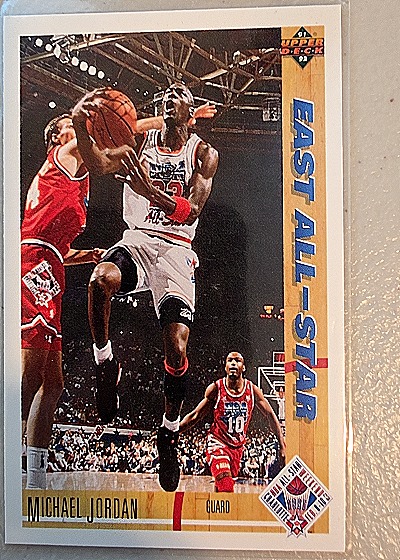 1991-92 Upper Deck #69 Michael Jordan East All-Star — front