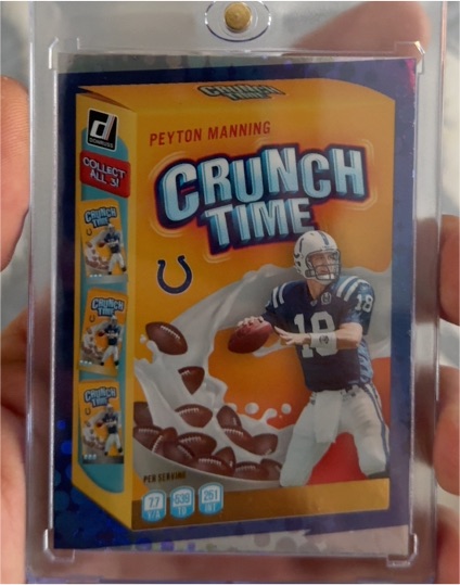 2022 Donruss Crunch Time #CT-8 Peyton Manning — front