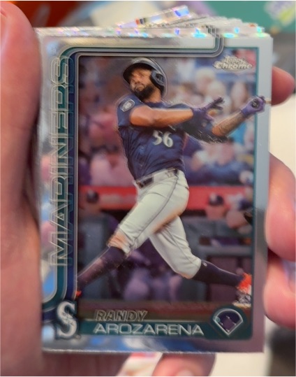 2025 Topps Chrome #111 Randy Arozarena — front