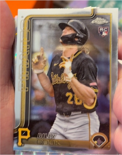 2025 Topps Chrome #273 Billy Cook — front