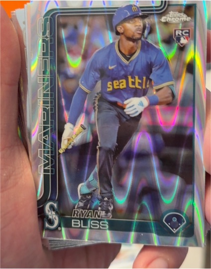 2025 Topps Chrome #251 Ryan Bliss — front