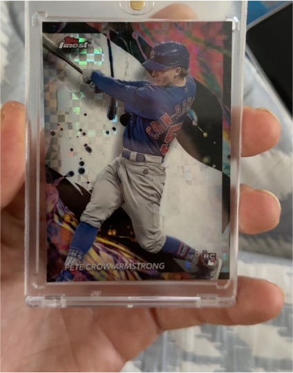 2024 Topps Finest #112 Pete Crow-Armstrong — front