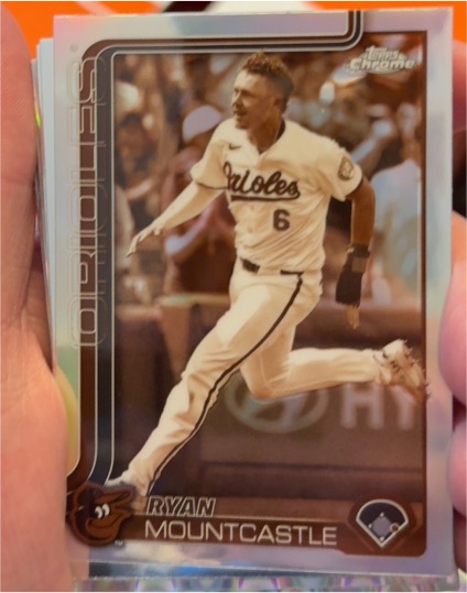 2025 Topps Chrome #107 Ryan Mountcastle — front
