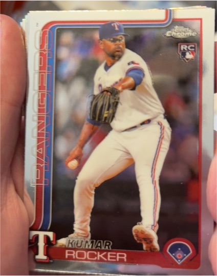 2025 Topps Chrome #408 Kumar Rocker — front