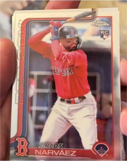 2025 Topps Chrome #194 Carlos Narvaez — front