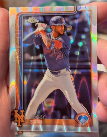 2025 Topps Chrome #195 Jose Siri — front