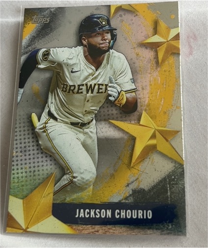 2025 Topps Series 2 Stars of MLB #SMLB-44 Jackson Chourio — front