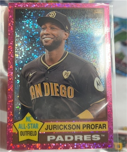 2025 Topps Heritage Chrome #370 Jurickson Profar — front