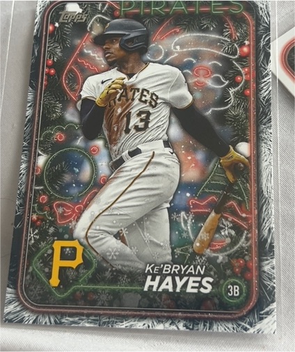 2024 Topps Holiday #H167 Ke'Bryan Hayes — front