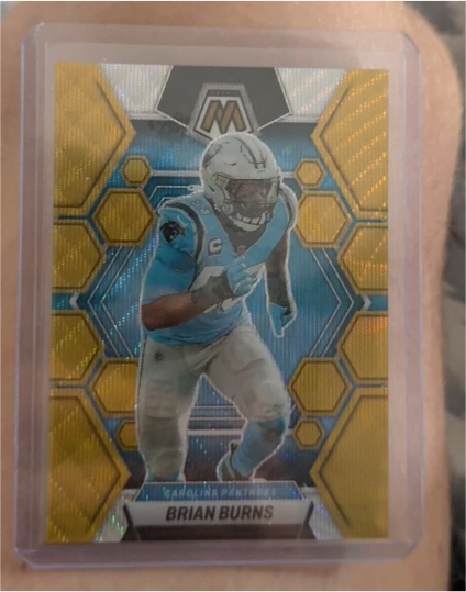 2023 Panini Mosaic #29 Brian Burns — front