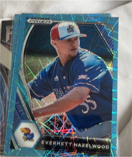 2021 Panini Prizm Draft Picks #PDP207 Everhett Hazelwood — front