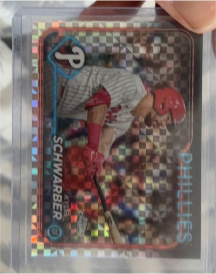 2024 Topps Chrome #71 Kyle Schwarber — front