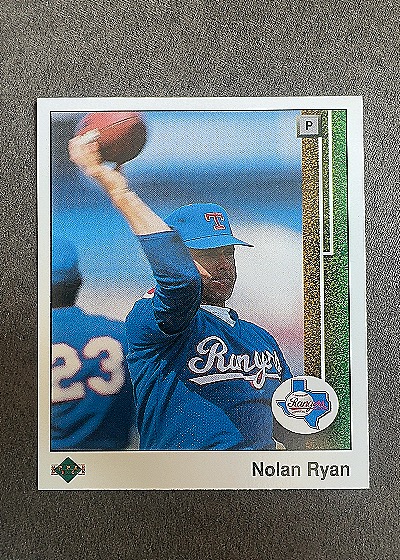 1989 Upper Deck #774 Nolan Ryan — front