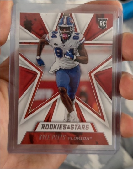 2021 Panini Chronicles Draft Picks #318 Kyle Pitts — front