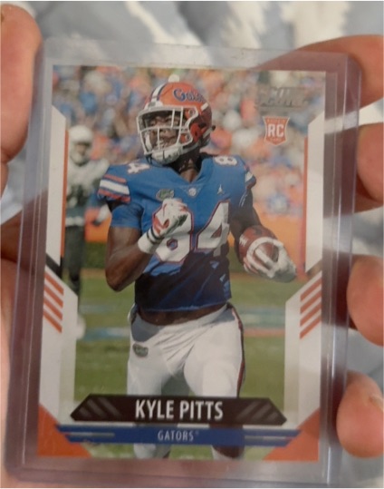 2021 Panini Score #322 Kyle Pitts — front