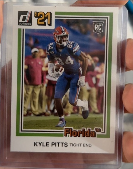 2021 Donruss #49 Kyle Pitts — front