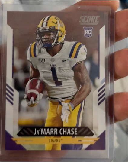 2021 Panini Score #325 Ja'Marr Chase — front