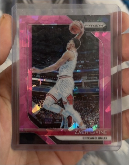 2018-19 Panini Prizm #100 Zach LaVine — front
