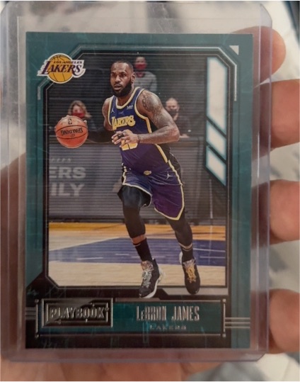 2020-21 Panini Chronicles Playbook #178 LeBron James — front