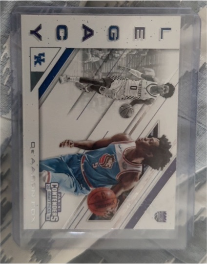 2018 Panini Contenders Draft Picks Legacy #1 De'Aaron Fox — front