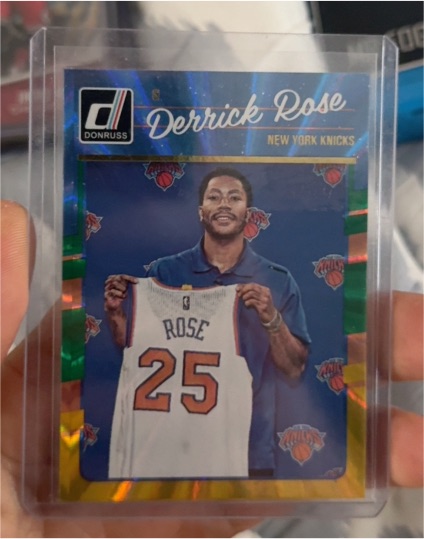 2016-17 Donruss #62 Derrick Rose — front