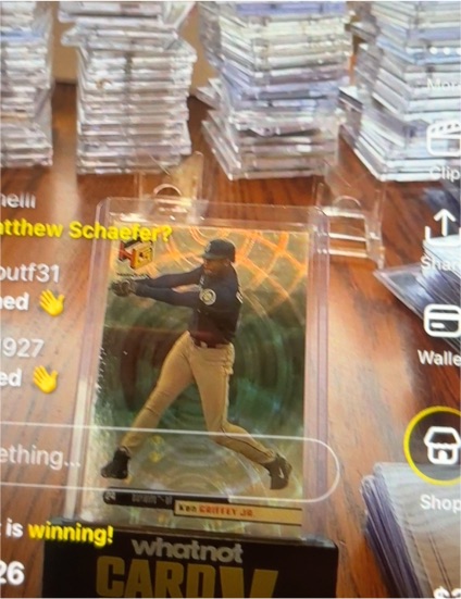 1994 Fleer Holo #H3 Ken Griffey Jr. — front