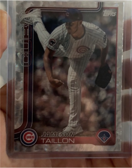 2025 Topps Series 1 #134 Jameson Taillon — front