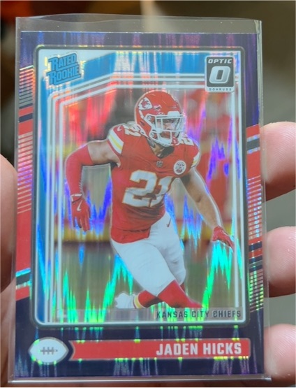 2024 Donruss Optic #237 Jaden Hicks — front
