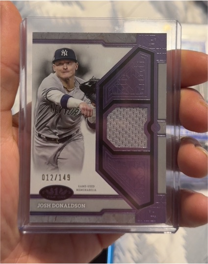 2024 Topps Tier One Relics #T1R-JD Josh Donaldson — front