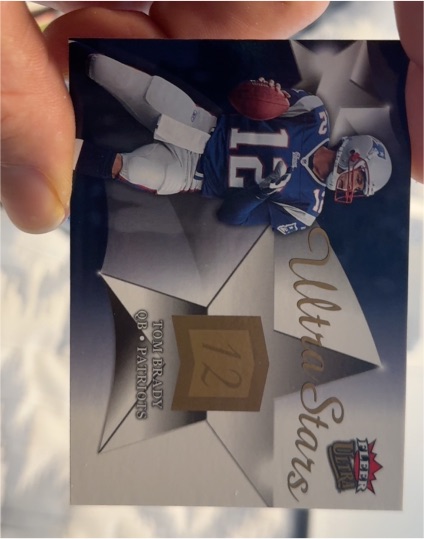 2006 Fleer Ultra Ultra Stars #US-TB Tom Brady — front