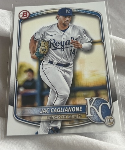 2025 Bowman #BP-103 Jac Caglianone — front