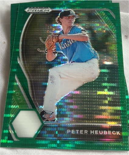 2021 Panini Prizm Draft Picks #PDP101 Peter Heubeck — front