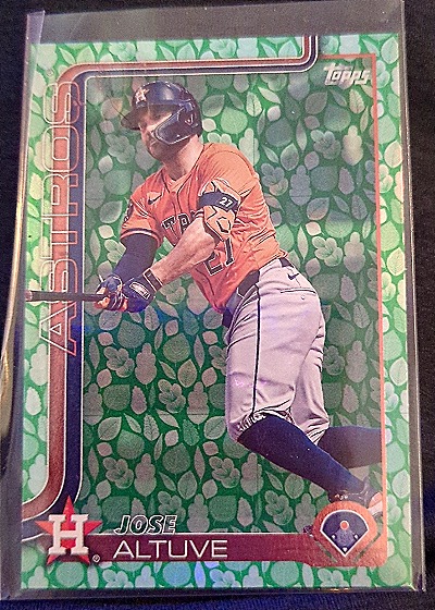 2025 Topps Series 1 #260 Jose Altuve — front
