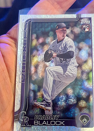 2025 Topps Series 1 #161 Bradley Blalock — front