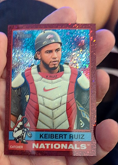 2025 Topps Heritage #163 Keibert Ruiz — front