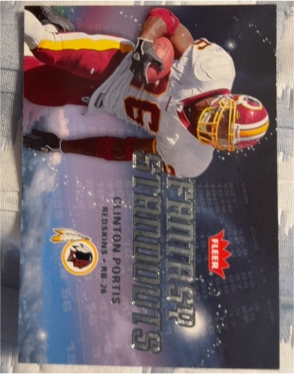 2006 Fleer Fantasy Standouts #FS-CP Clinton Portis — front