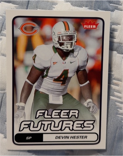 2006 Fleer Futures #132 Devin Hester — front
