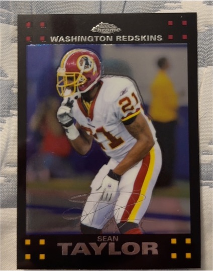 2007 Topps Chrome #TC91 Sean Taylor — front
