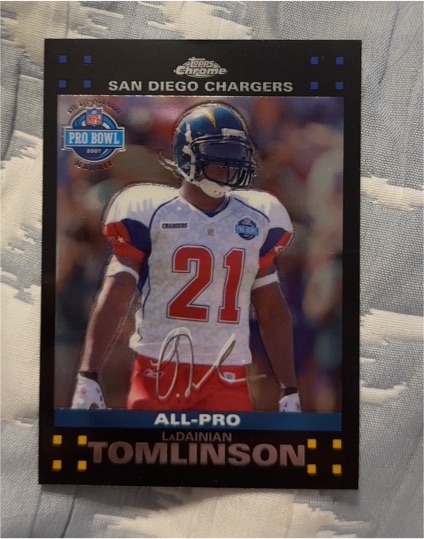 2007 Topps Chrome All-Pro #TC99 LaDainian Tomlinson — front