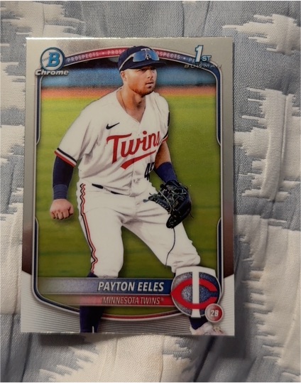 2025 Bowman Chrome Prospects #BCP-78 Payton Eeles — front