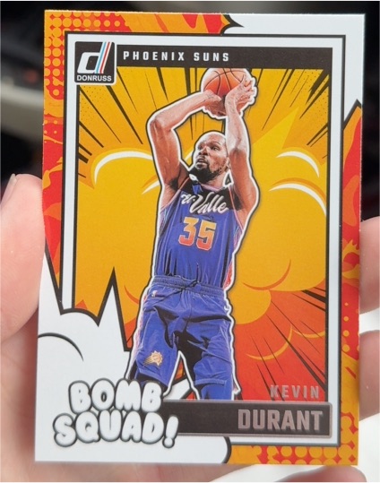 2024-25 Donruss #18 Kevin Durant Bomb Squad — front