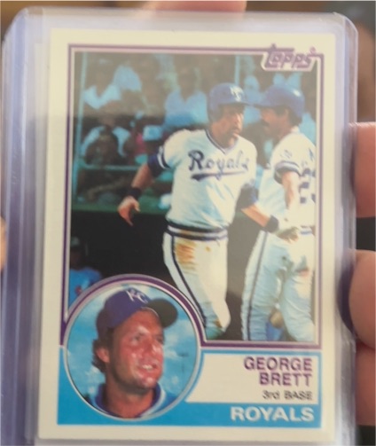 1983 Topps #600 George Brett — front