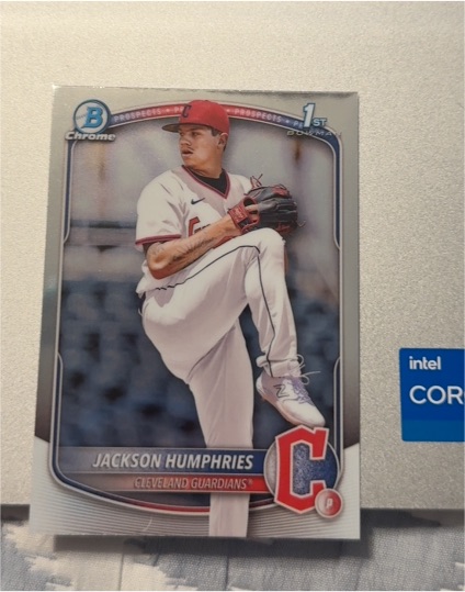 2025 Bowman Chrome Prospects #BCP-11 Jackson Humphries — front