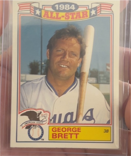 1985 Topps #15 George Brett Glossy All-Stars — front