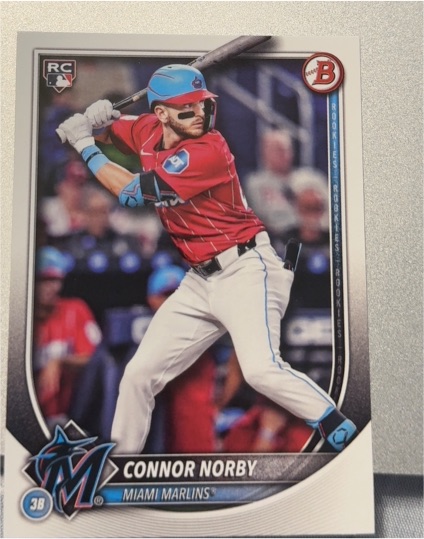 2025 Bowman #46 Connor Norby — front