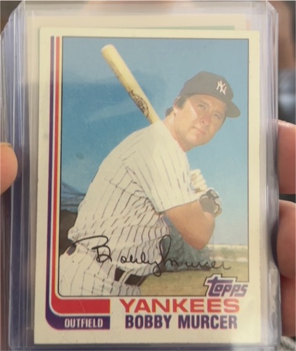 1982 Topps #208 Bobby Murcer — front