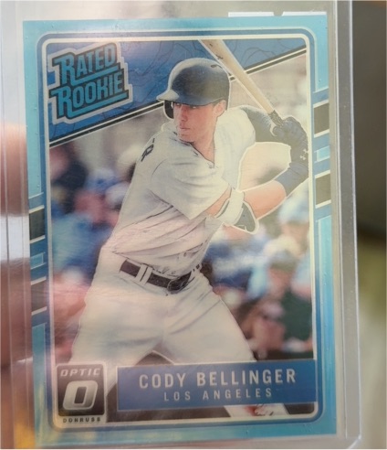 2017 Donruss Optic #65 Cody Bellinger Rated Rookie — front