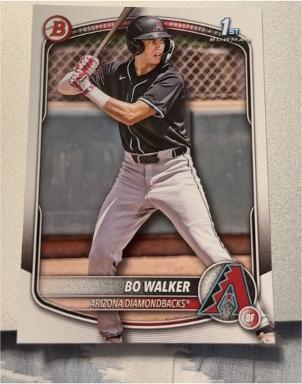 2025 Bowman #BP-92 Bo Walker — front